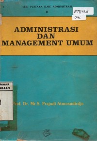 Administrasi dan Management Umum