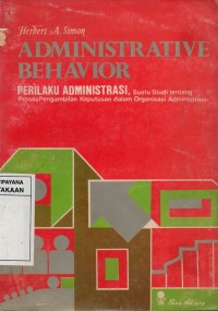 Administrative Behavior