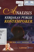 Analisis Kebijakan Publik Kontemporer