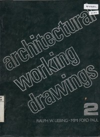 Architectural Working Drawings