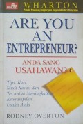 Are You An Entrepreneur? = Anda Sang Wirausahawan?