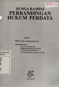 Bunga Rampai Perbandingan Hukum Perdata