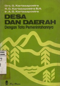 Desa dan Daerah Dengan Tata Pemerintahannya