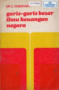 Garis-Garis Besar Ilmu Keuangan Negera