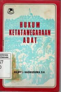 HUKUM KETATANEGARAAN ADAT