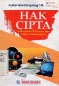 Hak Cipta : Kedudukan & Perannya Dalam Pembangunan