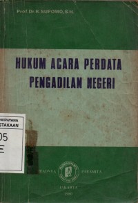 Hukum Acara Perdata Pengadilan Negeri