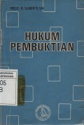 Hukum Pembuktian