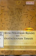 Hukum Penataan Ruang dan Penatagunaan Tanah