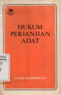 Hukum Perjanjian Adat