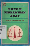 Hukum Perkawinan Adat