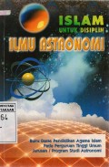 Islam untuk Disiplin : Ilmu Astronomi