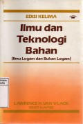 Ilmu dan Teknologi Bahan (Ilmu Logam dan Bukan Logam)