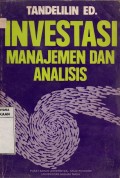 Investasi Manajemen dan Analisis