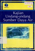 Kajian Undang-Undang Sumber Daya Air