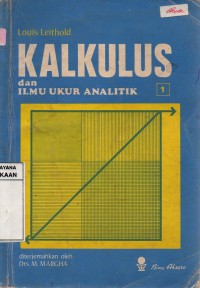 Kalkulus dan Ilmu Ukur Analitik