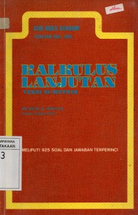 Kalkulus Lanjutan