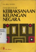 Dasar-Dasar Kebijaksanaan Keuangan Negara