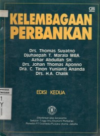 Kelembagaan Perbankan