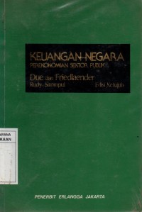 Keuangan Negara : Perekonomian Sektor Publik