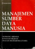 MANAJEMEN SUMBER DAYA MANUSIA Ed. 1