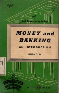 MONEY AND BANKING AN INTRODUCTION