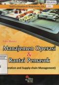 Manajemen Operasi & Rantai Pemasok