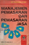 Manajemen Pemasaran dan Pemasaran Jasa