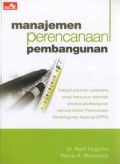 Manajemen Perencanaan Pembangunan