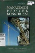 Manajemen Proyek Konstruksi