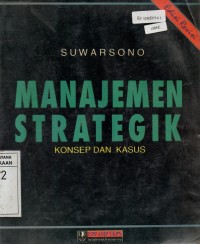 Manajemen Strategik : Konsep dan Kasus