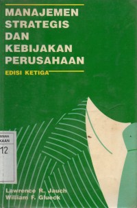 Manajemen Strategis dan Kebijakan Perusahaan