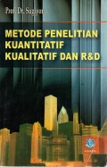 Metode Penelitian Kuantitatif, Kualitatif dan R&D cet.8