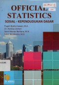 Official Statistics : Sosial - Kependudukan Dasar