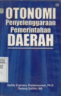 Otonomi Penyelenggaraan Pemerintahan Daerah