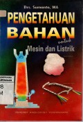 PENGETAHUAN BAHAN UNTUK MESIN DAN LISTRIK