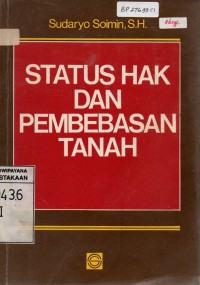 Status Hak Dan Pembebasan Tanah