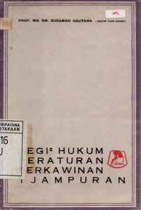 Segi-segi Hukum Peraturan Perkawinan Tjampuran