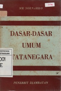 Dasar-dasar Umum Tatanegara