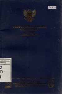 Undang-undang Republik Indonesia Nomor 30 Tahun 2004 Tentang Jabatan Notaris