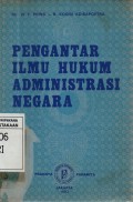 Pengantar Ilmu Hukum Administrasi Negara