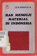 Hak Menguji Material Di Indonesia