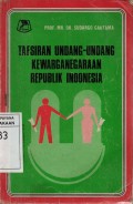 Tafsiran Undang-Undang Kewarganegaraan Republik Indonesia