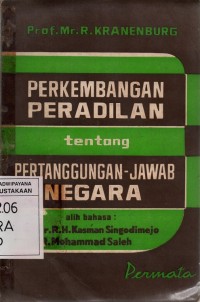 Perkembangan Peradilan Tentang Pertanggungan - Jawab Negara