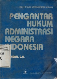 Pengantar Ilmu Hukum Administrasi Negara