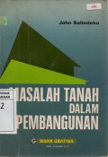 Masalah Tanah Dalam Pembangunan