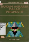 Hukum Agraria Dalam Perspektif