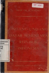 Undang-Undang Dasar Sementara Republik Indonesia