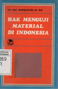 Hak Menguji Material Di Indonesia