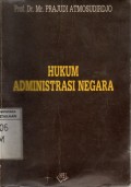 Hukum Administrasi Negara